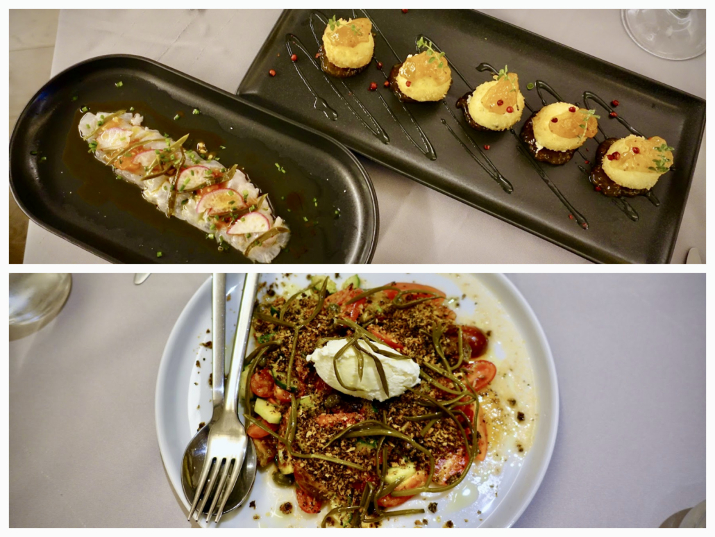 Restaurant Horizon at Hotel Aria Estate Mani, Peloponnese/Greece - best restaurants Peloponnese Fingers