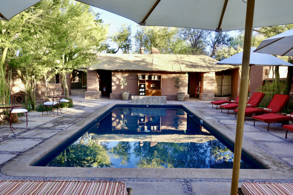 pool at Awasi Atacama/Chile - luxury hotel Atacama