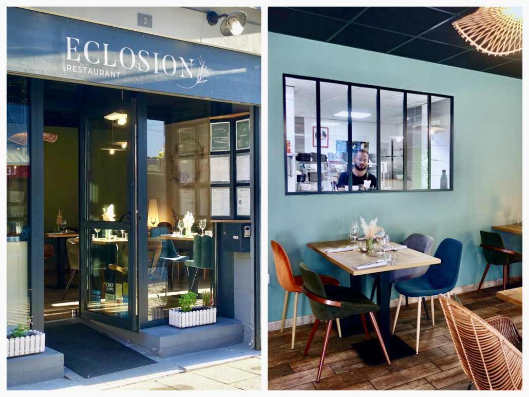 Restaurant Eclosion in Quimper Brittany/France - best restaurants Brittany